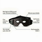 Astir Halo - under-eye red light mask
