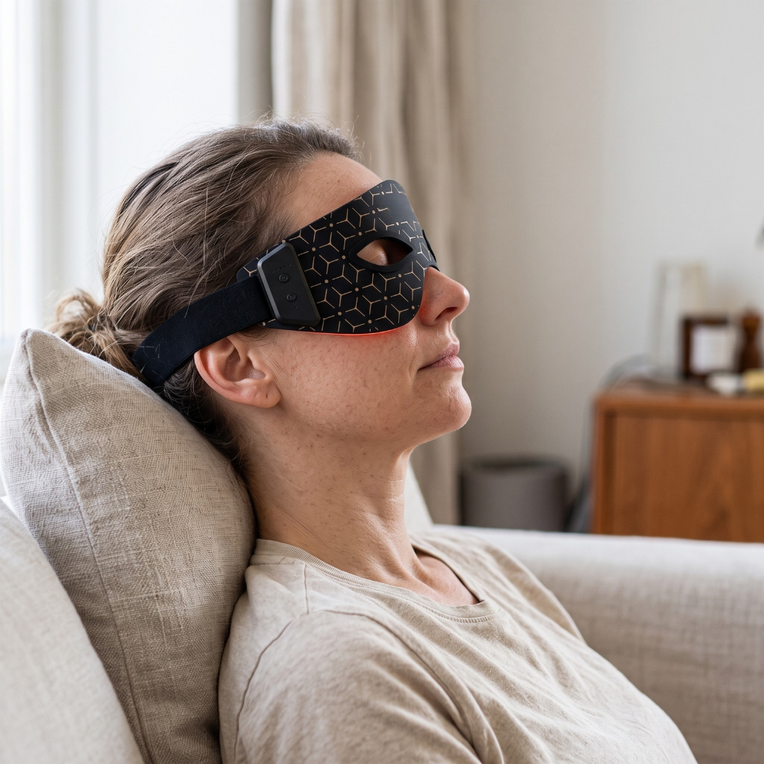 Astir Halo - under-eye red light mask